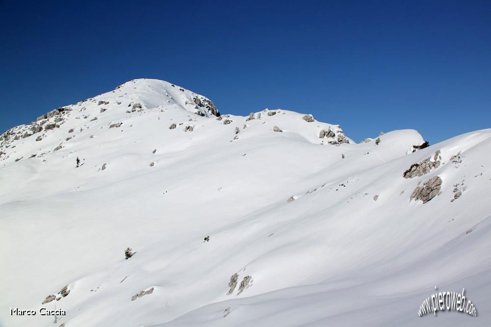 08_Verso la cresta ovest della cima La croce.JPG